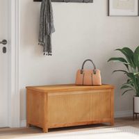 vidaXL Storage Box Natural Engineered Wood