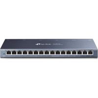 TP-Link TL-SG116 Unmanaged Gigabit Ethernet (10/100/1000) Schwarz
