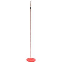 vidaXL Balançoire à plaque 200 cm Rouge