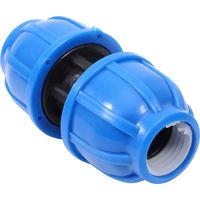 Raccord droit pour tuyau d'eau 20 mm – 20 mm, raccord en plastique pour tuyau flexible, raccord rapide pour tuyau