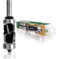 Fraiser fresa per rifilare a compressione UP/DOWN cut con cuscinetto superiore e inferiore – gambo 8mm, altezza taglio 25,4mm – per fresatrice verticale e rifilatore – legno e laminati