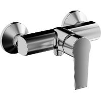 Zehn externe Einhebel-Brausemischer – Chrom