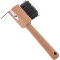 Cure-pied pour Cheval avec Brosse en Poils Outils de Maréchalerie et Toilettage pour Sabots de Chevaux Bovins Animaux de Ferme