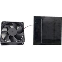 Mini ventilador extractor de aire con extractor de aire solar de 20w alimentado por panel solar