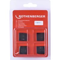 ROTHENBERGER SC Mâchoires de coupe, NPT, 3/4", 4 pièces - 070919X