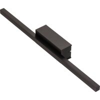 Quitani Lámpara de pared LED 'Tolu' en Negro Aluminio