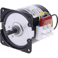 1. Moteur réversible 220V 2,5 tr/min pour couveuse automatique à œufs, incubateur motorisé à engrenages.