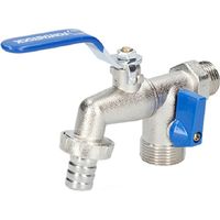 Rubinetto Fontastock Cromato 1/2 x 3/4 x 3/4"
