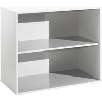 SLEEPY - Étagère Blanche Compatible Lits Mezzanine ou Mi-Haut