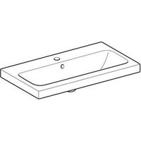 Geberit iCon Light Waschtisch mit verkürzter Ausladung, 75 cm x
