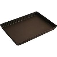 Moule à Tarte Rectangulaire Cannelée - Gobel