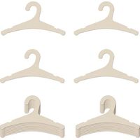 Lot de 20 cintres en bois pour vêtements de bébé, cintres de 23 cm pour vêtements de nouveau-né (garçons et filles), adaptés aux chambres d'enfants, berceaux, armoires et autres endroits, pratiques po