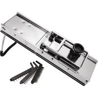 Salvinelli mandolina affetta verdure acciaio inox 18/8 uso professionale