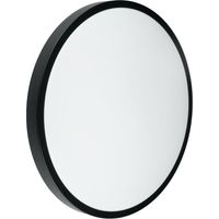 Plafonnier SDB rond noir LED 18W IP44 35cm 4000K DPM