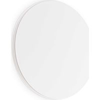 Applique Moderna Cover Alluminio Bianco Led 9,5W 3000K Luce Calda D15Cm