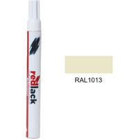 Retuschierstift 8 ml – RAL 1013 - Matt - Perlweiß - für verschiedene Oberflächen - Redlack