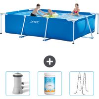 Intex Piscina con struttura Rettangolare - 300x200x75 cm - 6-pezzi SCB84