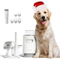 Neakasa Pro Aspirateur Poil de Chien, 48dB Ultra Silencieuse, Kit Brosse de Toilettage Aspirateur