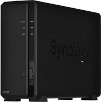 Synology DiskStation DS124 NAS & Speicherserver Desktop Ethernet/LAN Schwarz RTD1619B