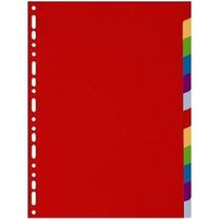 Exacompta 4912E divisore Multicolore