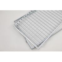 Gitterrost Normrost verzinkt 500x700x25 mm 30/30 mit Einlegerahmen