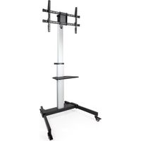 TooQ Hera Bodenständer de Aluminium-Rollenständer de für 37"-86" Bildschirme