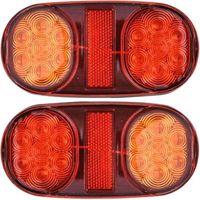 Feux de Remorque LED 12V,2pcs Feu Arriere pour Remorque LED Etanche