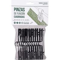 Pinza de Fijación Universal para Mallas de Sombreo Pack 12 Sujetadores para Malla de Ocultacion y Redes de Protección
