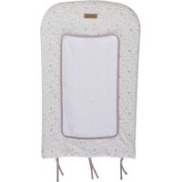 Matelas a langer + Housse avec 1 éponge imperméable - DOMIVA - LILAS