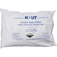 Soude caustique 25 Kg en flocons – Décapant industriel et domestique – Pour déboucher canalisations et dégraisser surfaces – Marten