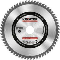 Disco sierra corte madera 210x30mm 60d krt020422 kreator