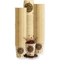 Bicchierini in carta per caffè Usa e Getta Resistenti e Riciclabili monouso piccoli asporto bevande caffè Espresso, Macchiato ideale per Tèper Bar, Uffici, Catering, Eventi (60ml/2.5 oz) (500 pezzi)