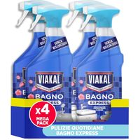 SET 4 VIAKAL BAGNO EXPRESS FIORI ELEGANTI 720 ML SENZA RISCIACQUO