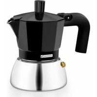 Caffettiera Italiana Monix M863009 Nero 470 ml