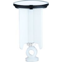 Tappo di scarico a pressione BRAVIX da 39 mm, tappo di ricambio per lavelli da bagno e da cucina.