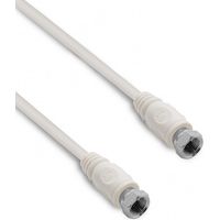 Câble TV satellite coaxial fiches F mâle/mâle 10 m