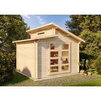 Abri de jardin Aktiva Naturel , 28 mm Épaisseur paroi 360 x cm
