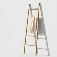 Échelle décorative en bambou Mary 5 pour intérieur