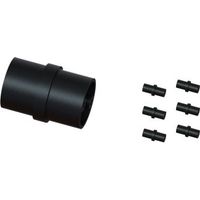 Lot Assembleurs pour 1 Main courante Ø50 mm et 6 Lisses Ø16 mm - Finition NOIR MÂT