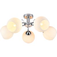PLAFOND OSLO 5 E27 CHROME MILAGRO ML1274