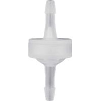 Clapet anti-retour 3 mm, 4 mm, 6 mm, résistant à l'usure, unidirectionnel pour liquides et air, en plastique, pour l'arrêt de l'eau.