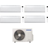 Samsung Climatizzatore Quadri Split Windfree Elite S2 7+9+9+9 BTU con AJ080TXJ4KG/EU Inverter R-32 Wi-Fi Classe A++