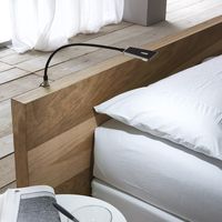 Spot led sur tige flexible area-light - 12 v - 2 w - Décor : Noir - L&S