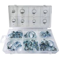 Coffret Assortiment de 40 Colliers de Serrage