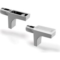 Sachet de 100 supports d'étagère K-Line nickelés 5 mm