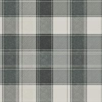 Country Check Mono Grey Monochrome Charcoal Tartan Plaid Wallpaper 906703