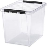 Bac Rangement Smartstore Classic 25l Transparent, Empilable, Robuste - Générique