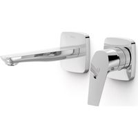 Pièce apparente pour élément encastré de lavabo Canigó Chrome - TRES 21730023