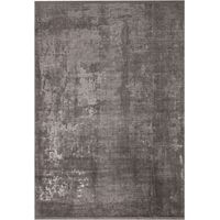 Tapis gris bambou vintage antidérapant 120x180
