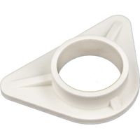 ACKERMAN– Renfort d'évier en plastique – Raccord robinetterie pour éviers acier inoxydable – Fixation sous évier – Trou Ø 3,65 cm
